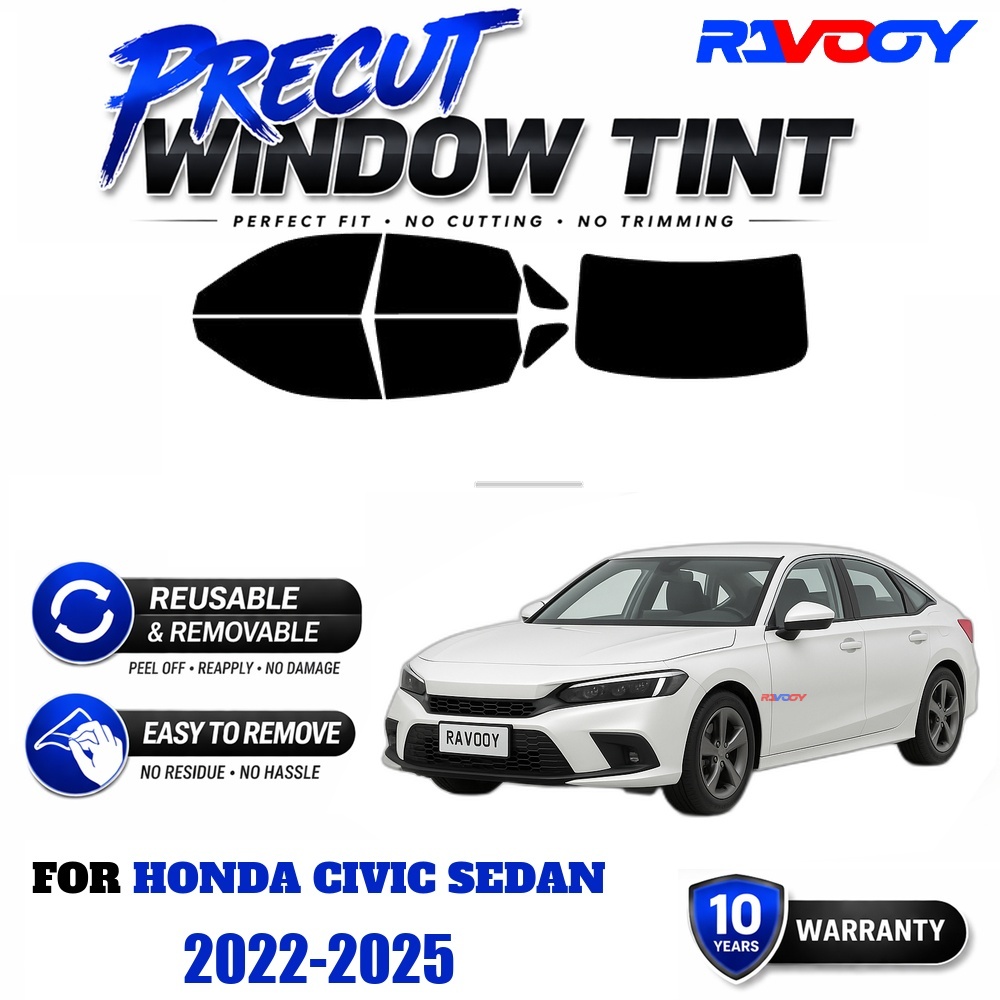 RAVOOY Precut Window Tint, Reu - огляд і ціна Air Bubble Remover