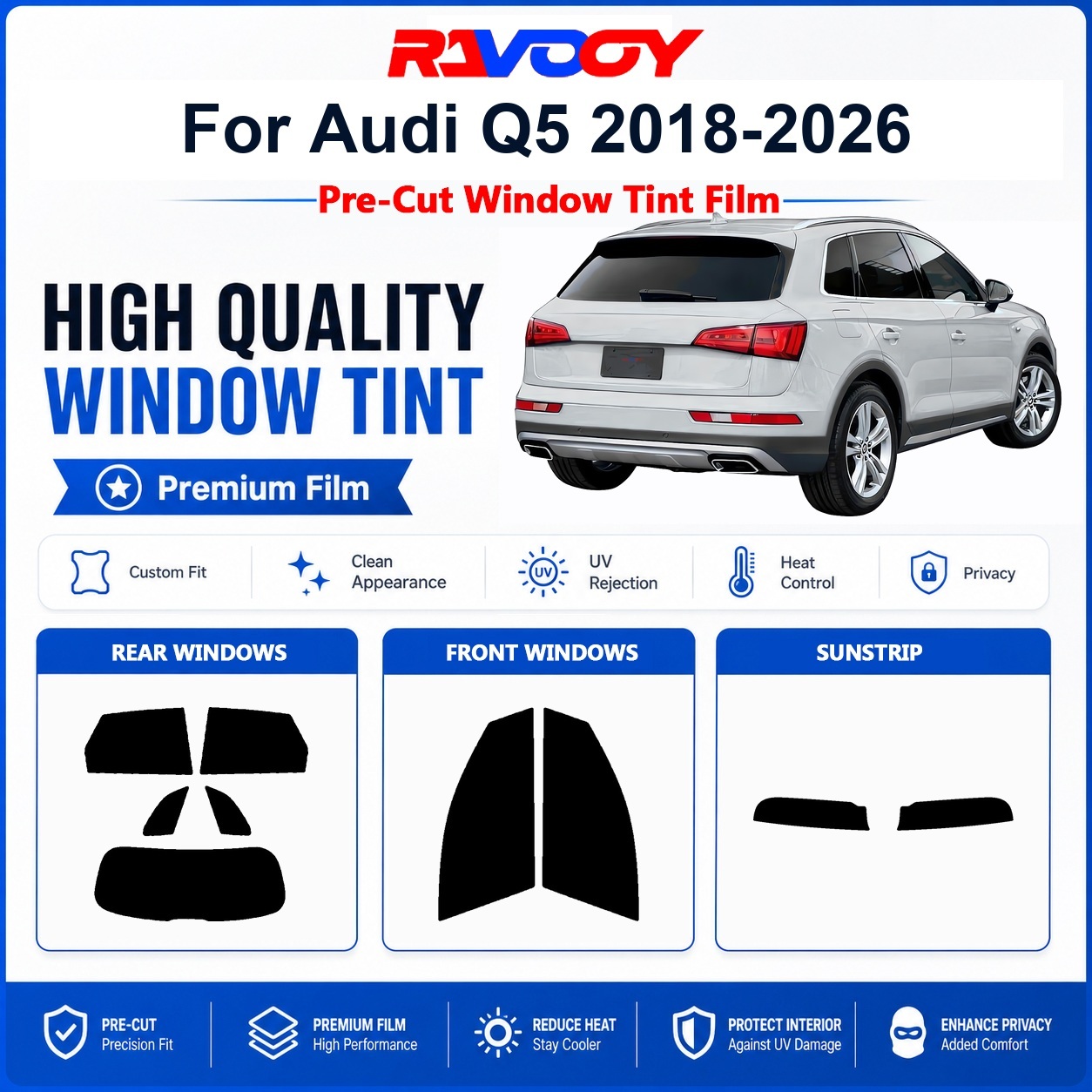Premium Pre-Cut Window Tint Fo - огляд і ціна Privacy Screen Protector
