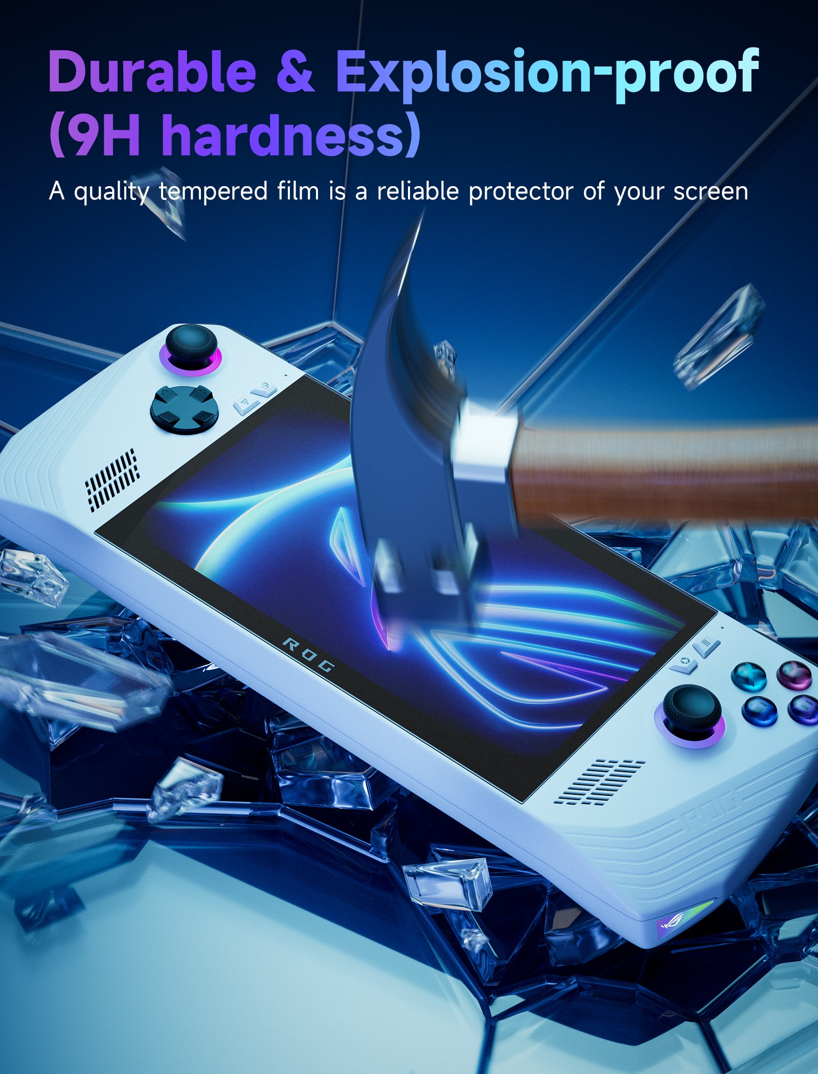 ROG Ally Anti Glare Protector, - огляд і ціна Matte Anti Glare Screen