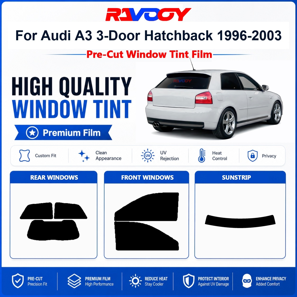 Premium Pre-Cut Window Tint Fo - огляд і ціна Privacy Screen Protector