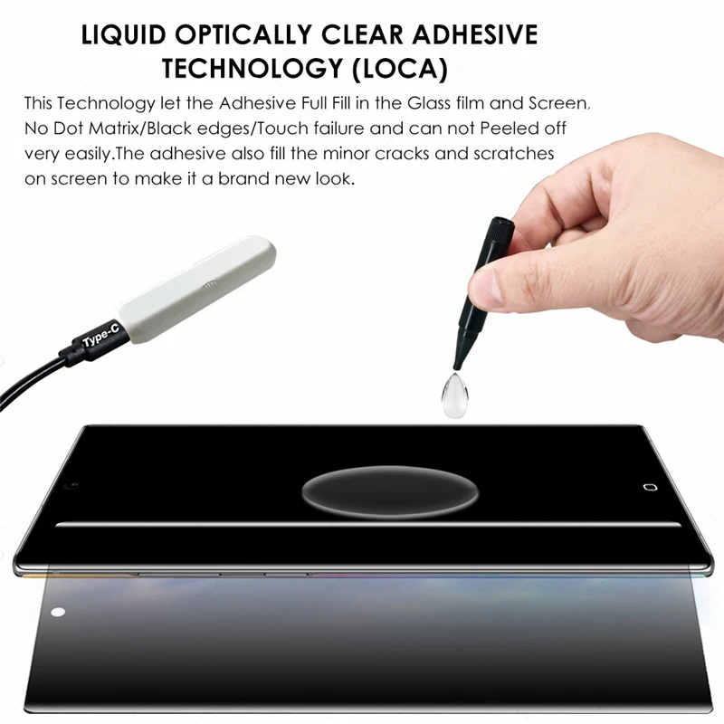 UV Liquid Glue Privacy Tempere - огляд і ціна Privacy Screen Protector