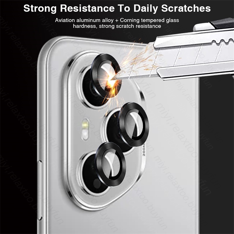 Honor400Pro Metal Ring Camera  - огляд і ціна Tempered Glass Screen 9H